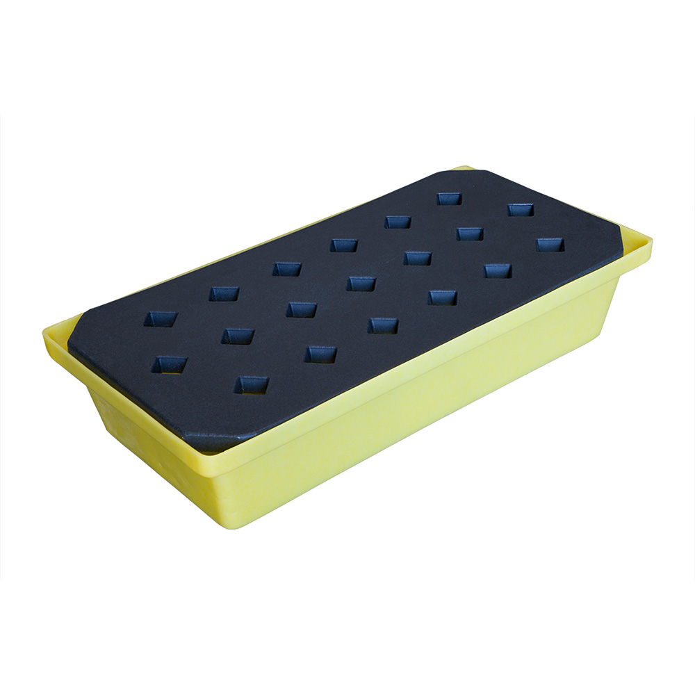 Economy Spill Tray Base and Grid - 170 x 805 x 405 mm  H x L x W 